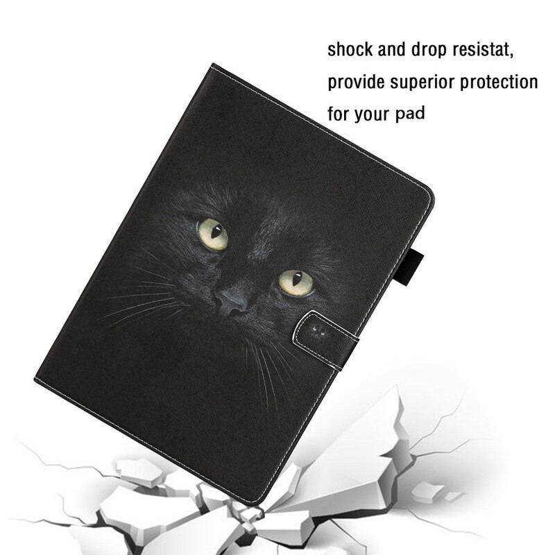 Housse iPad 10.2" (2020) (2019) / Pro 10.5" Chat Noir