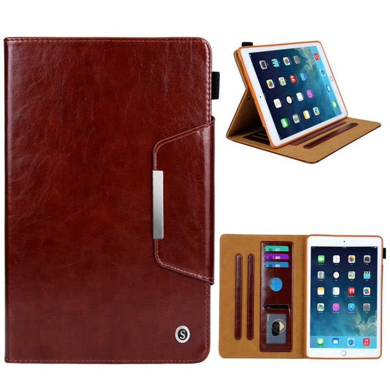 Housse iPad 10.2" (2020) (2019) / iPad Pro 10.5" Fermoir Argenté