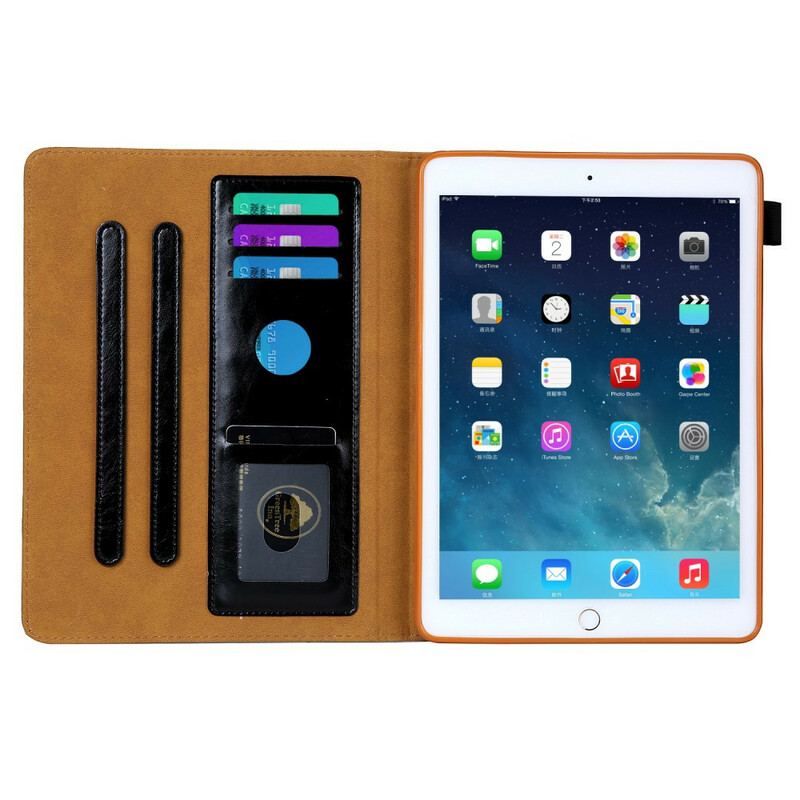 Housse iPad 10.2" (2020) (2019) / iPad Pro 10.5" Fermoir Argenté