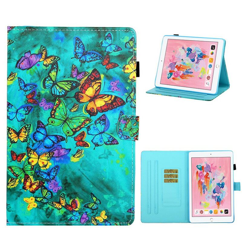 Housse iPad 10.2" (2020) (2019) / Pro 10.5" Vol de Papillons