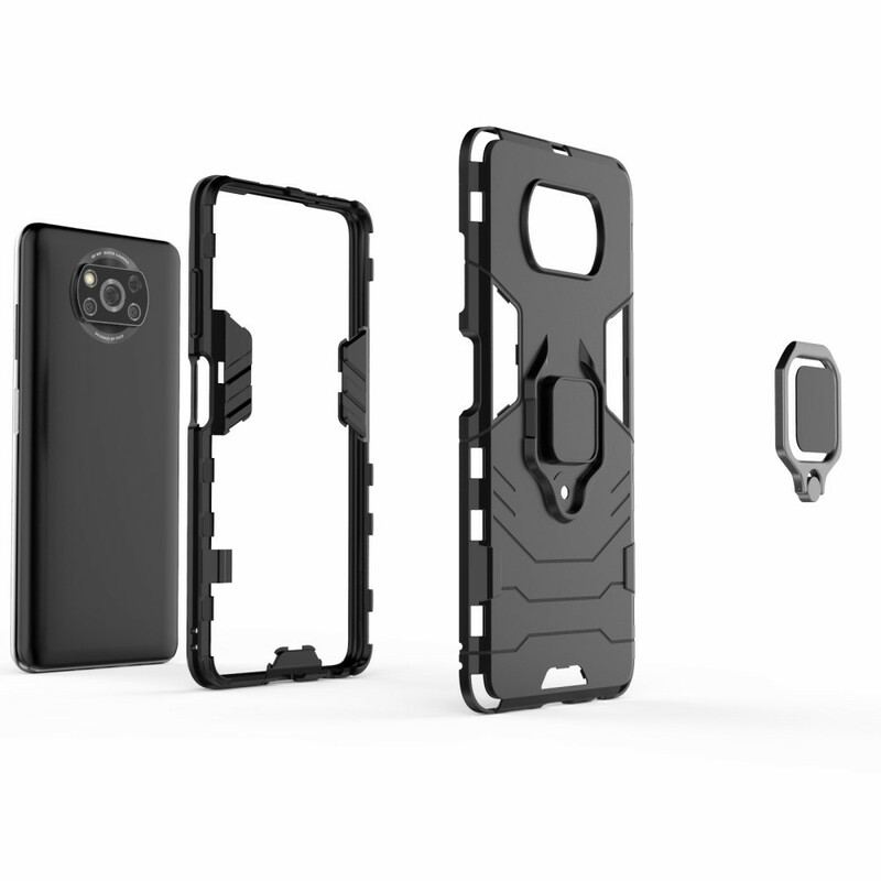 Coque Poco X3 / X3 Pro / X3 NFC Ring Résistante