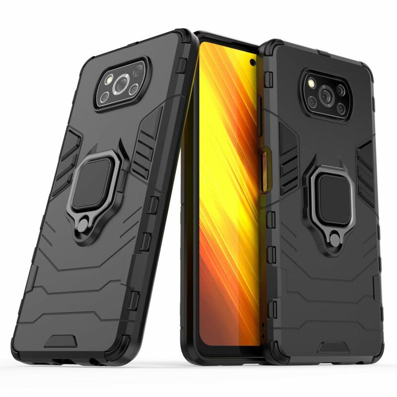 Coque Poco X3 / X3 Pro / X3 NFC Ring Résistante