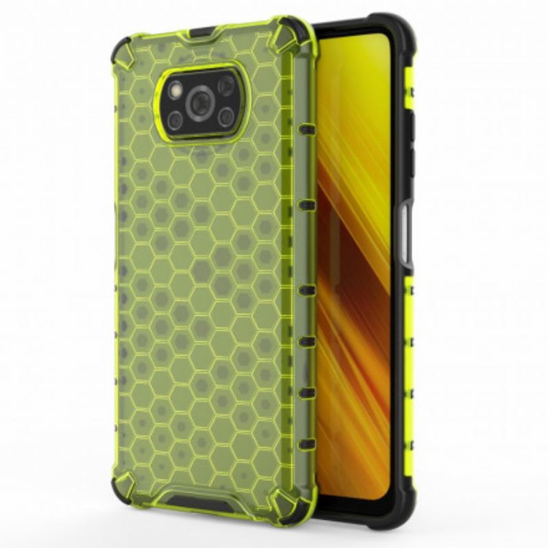 Coque Poco X3 / X3 Pro / X3 NFC Style Nid d'Abeille