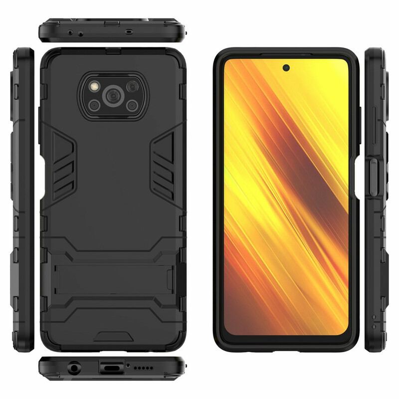 Coque Poco X3 / X3 Pro / X3 NFC Ultra Résistante avec Support