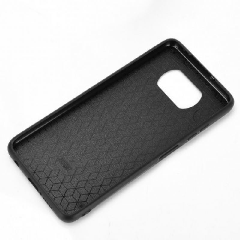 Coque Xiaomi Poco X3 / X3 Pro / X3 NFC Effet Cuir Couture