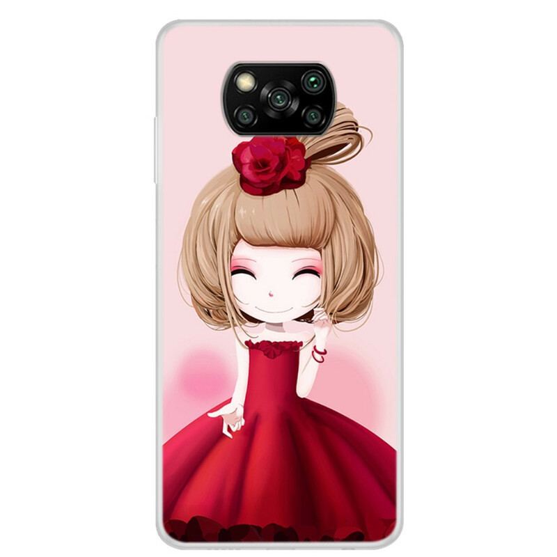 Coque Xiaomi Poco X3 / X3 Pro / X3 NFC Manga Lady