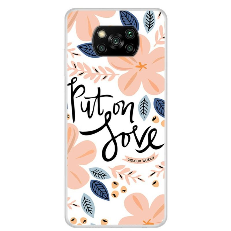 Coque Xiaomi Poco X3 / X3 Pro / X3 NFC Put On Love