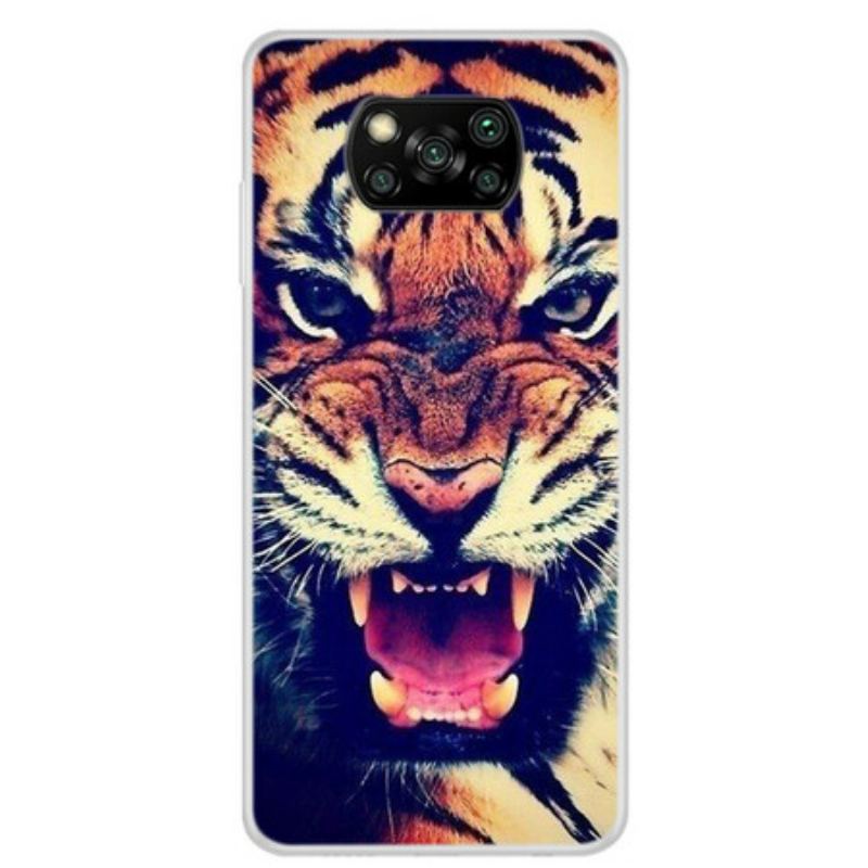 Coque Xiaomi Poco X3 / X3 Pro / X3 NFC Tigre de Face