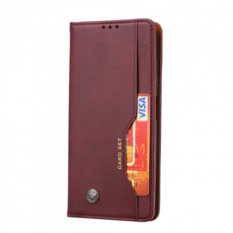 Flip Cover Poco X3 / X3 Pro / X3 NFC Simili Cuir Porte-Cartes