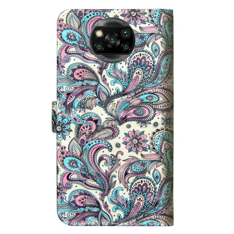 Housse Poco X3 / X3 Pro / X3 NFC Fleurs Motifs