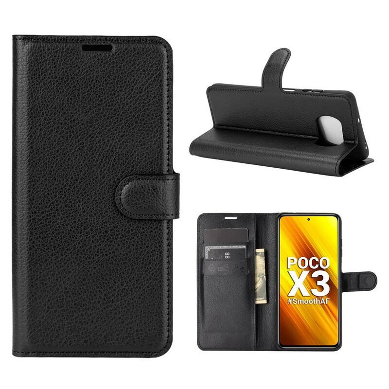 Housse Poco X3 / X3 Pro / X3 NFC Simili Cuir Classique