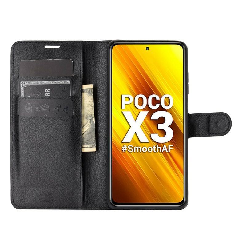 Housse Poco X3 / X3 Pro / X3 NFC Simili Cuir Classique