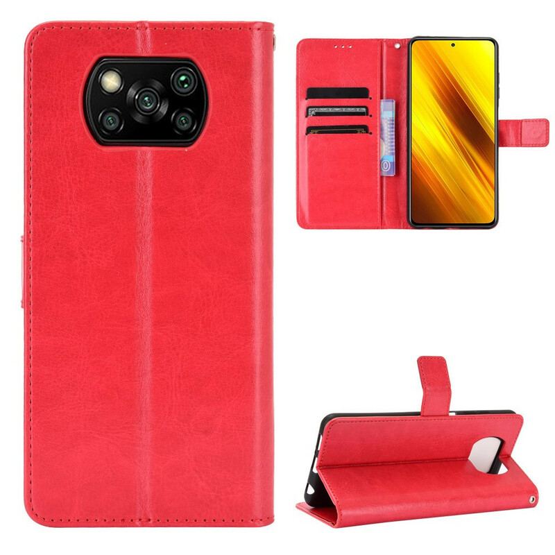 Housse Poco X3 / X3 Pro / X3 NFC Simili Cuir Flashy