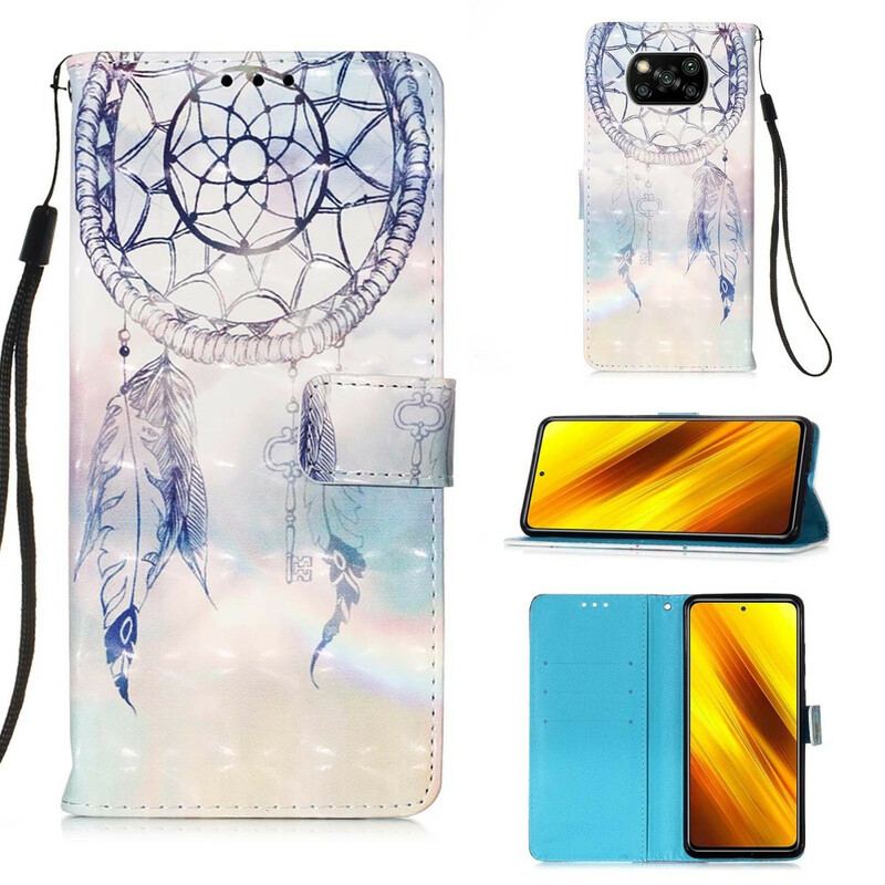 Housse Xiaomi Poco X3 / X3 Pro / X3 NFC Attrape Rêves Aquarelle