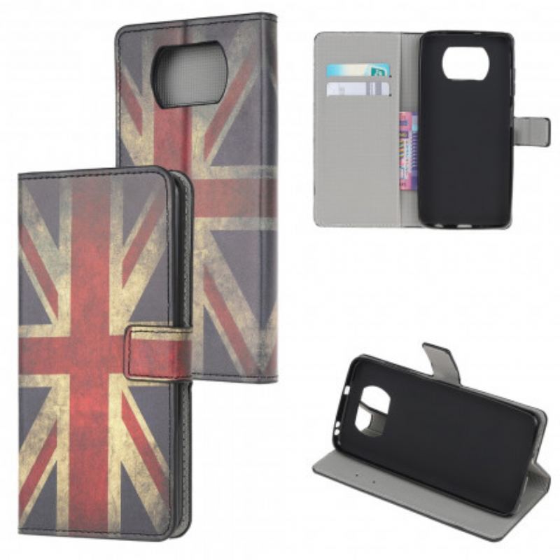 Housse Xiaomi Poco X3 / X3 Pro / X3 NFC Drapeau Angleterre