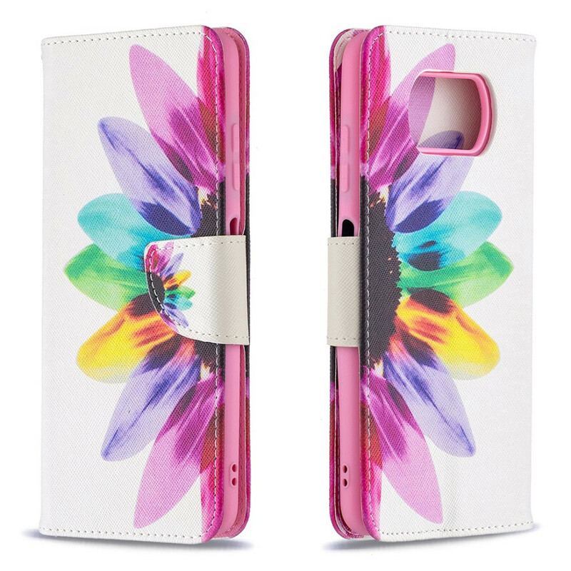 Housse Xiaomi Poco X3 / X3 Pro / X3 NFC Fleur Aquarelle