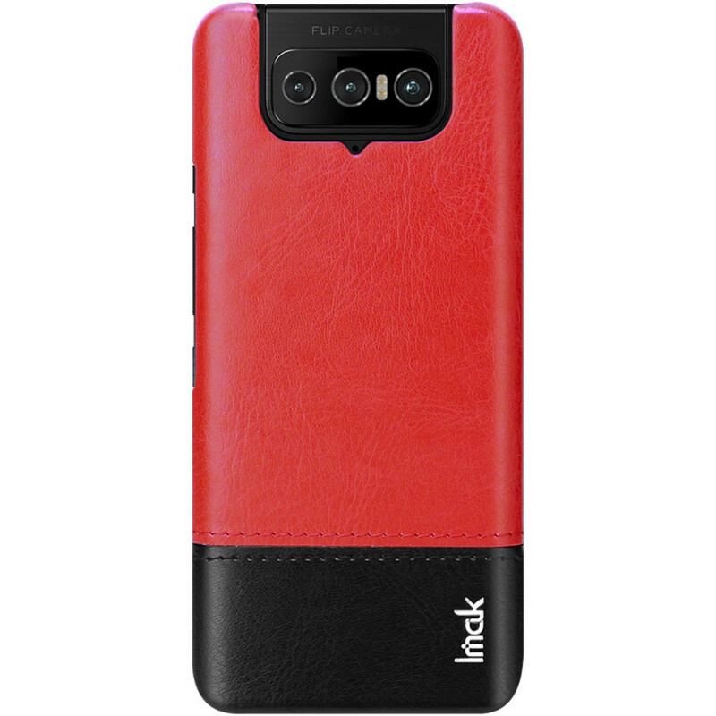 Coque Asus ZenFone 8 Flip IMAK Ruiyi Series Effet Cuir