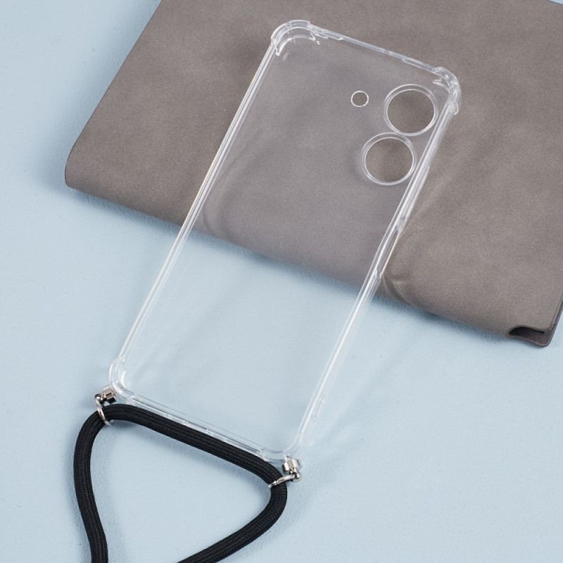 Coque à Cordon Xiaomi Redmi 13C / Poco C65 Transparente