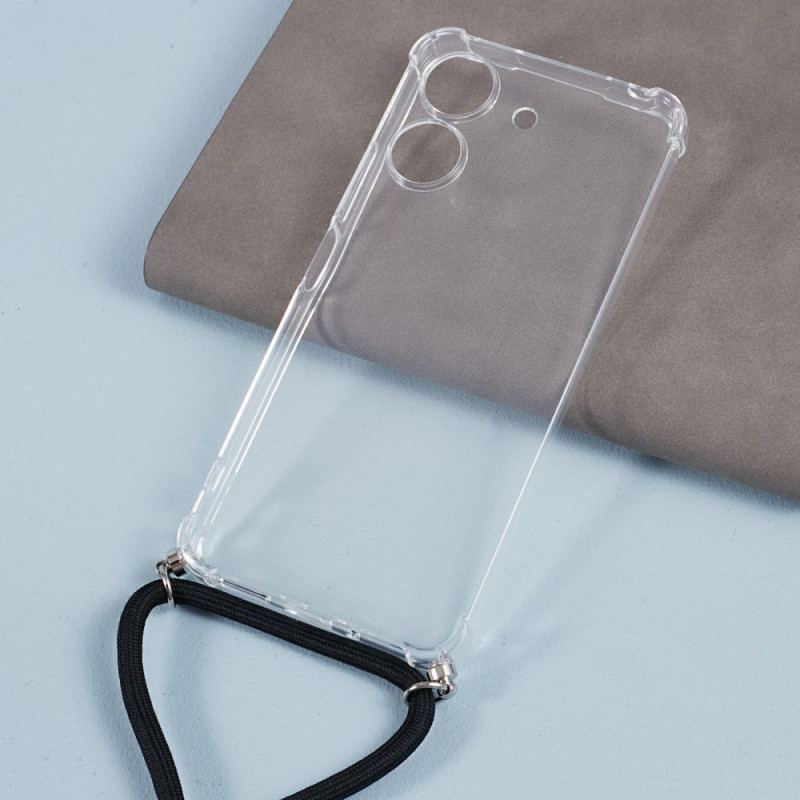 Coque à Cordon Xiaomi Redmi 13C / Poco C65 Transparente