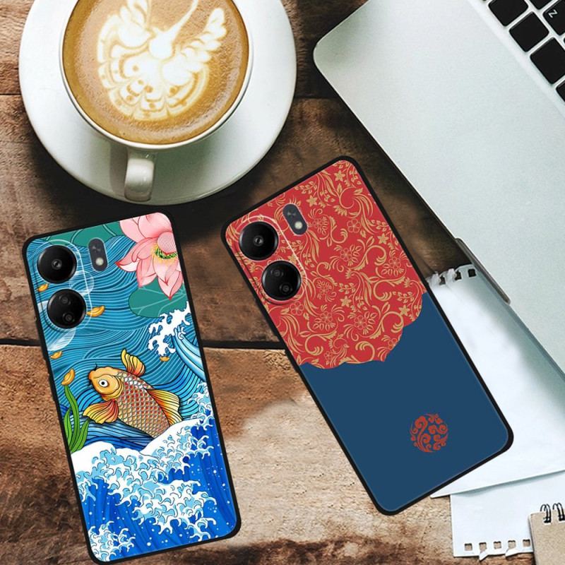 Coque téléphone Xiaomi Redmi 13C / Poco C65 Fleur de Phoenix