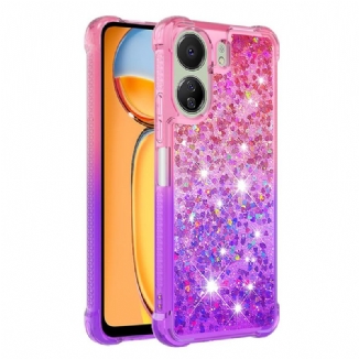 Coque Xiaomi Redmi 13C 4G/5G/Poco C65 Dégradé Paillettes