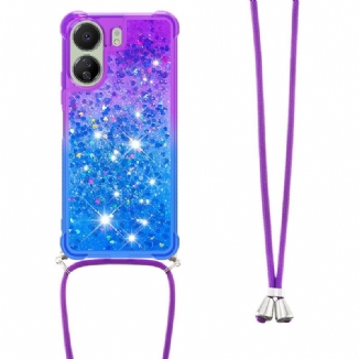 Coque Xiaomi Redmi 13C 4G/5G/Poco C65 Dégradé Paillettes