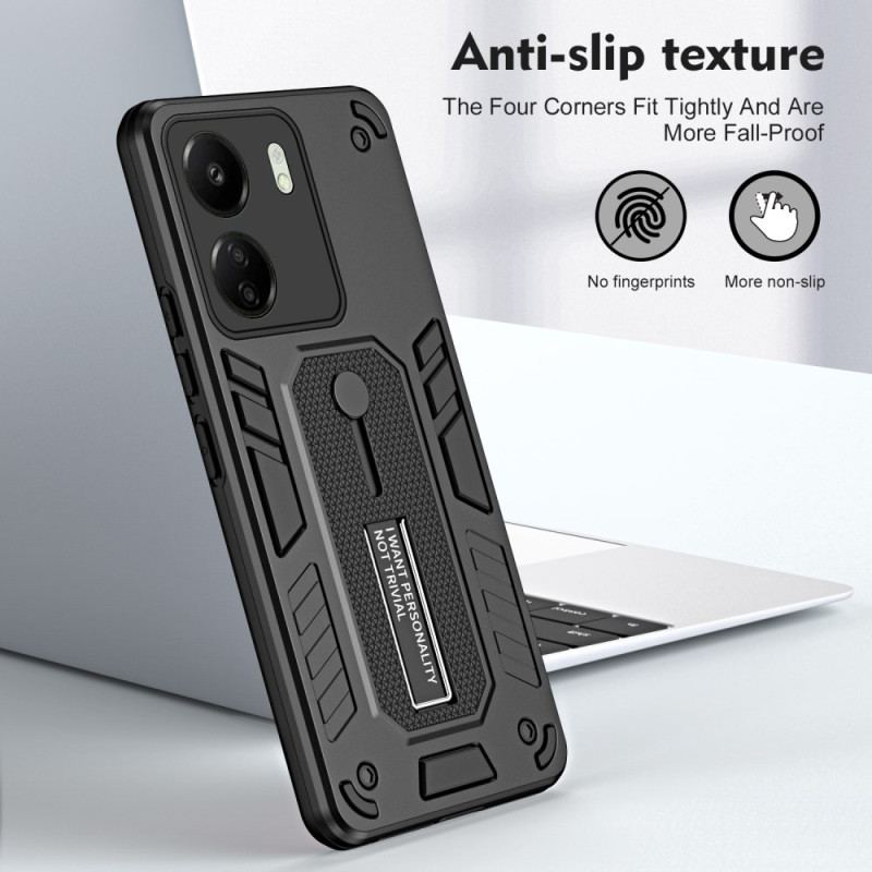 Coque Xiaomi Redmi 13C / Poco C65 Support et Sangle en Silicone