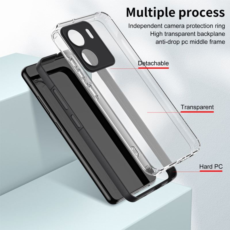 Coque Xiaomi Redmi 13C / Poco C65 transparente Rebords Coloré