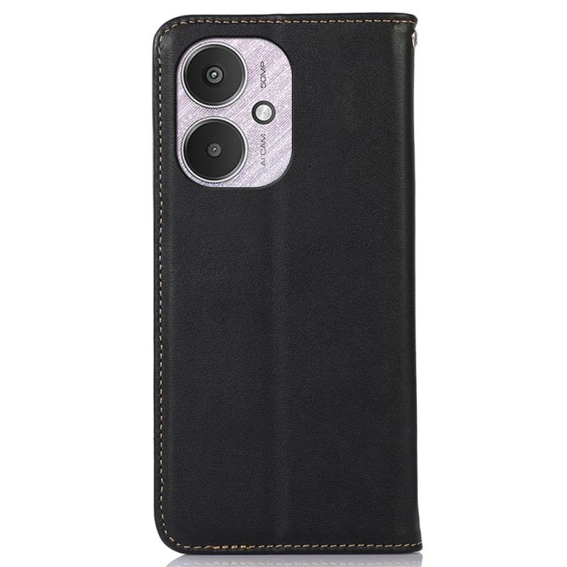 Flip Cover Xiaomi Redmi 13C 4G/5G/Poco C65 Cuir KHAZNEH