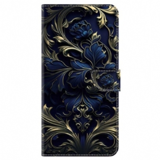 Housse Xiaomi Redmi 13C 4G/5G/Poco C65 Fleurs Bleues