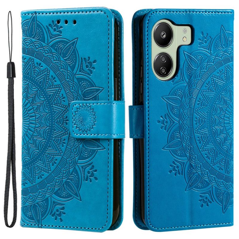 Housse Xiaomi Redmi 13C 4G/5G/Poco C65 Mandala Soleil