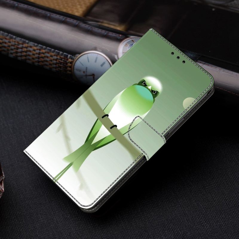 Housse Xiaomi Redmi 13C 4G/5G/Poco C65 Oiseau Vert