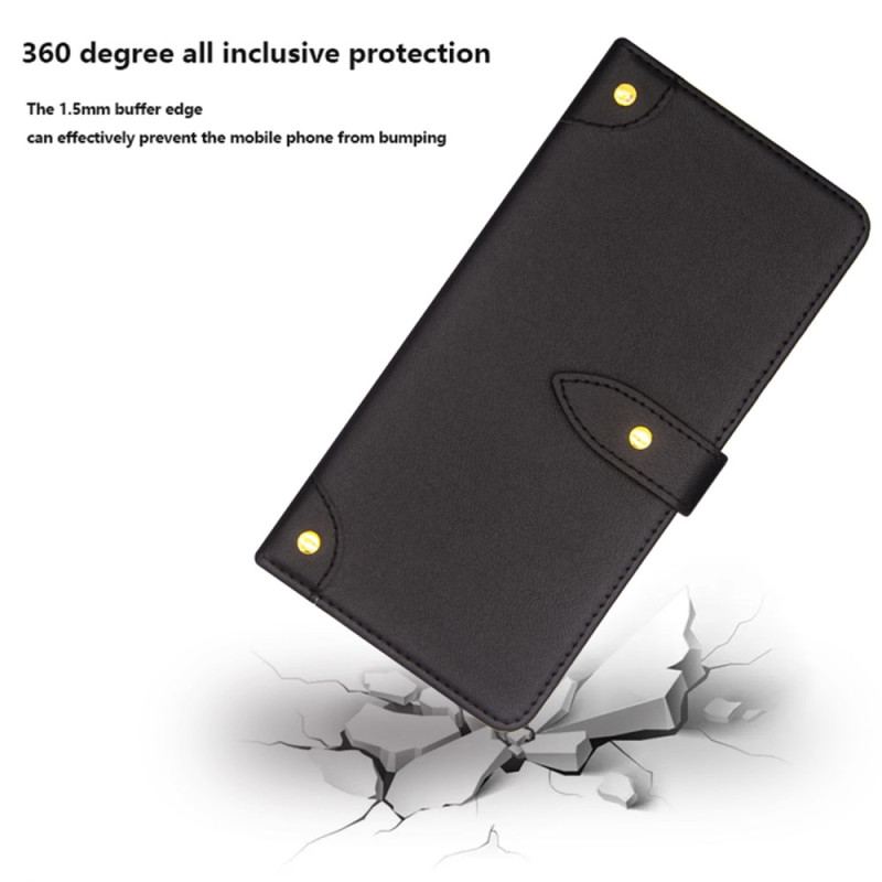 Housse Xiaomi Redmi 13C / Poco C65 Rivets Décoratifs IDEWEI