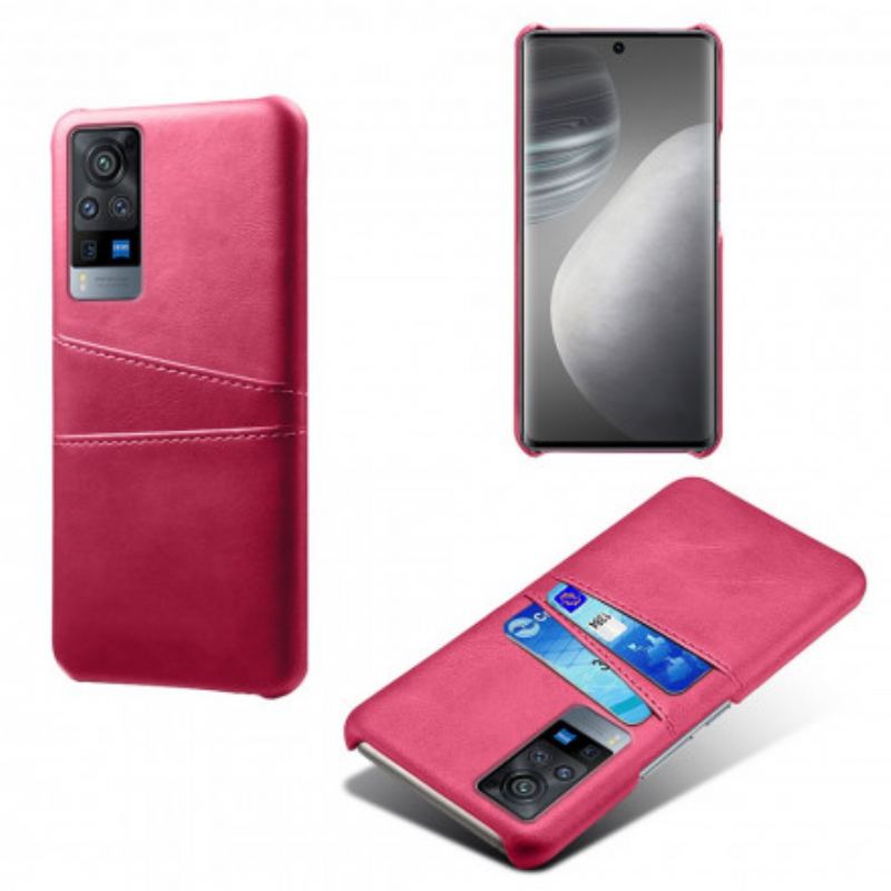 Coque Vivo X60 Pro Double Porte Cartes KSQ