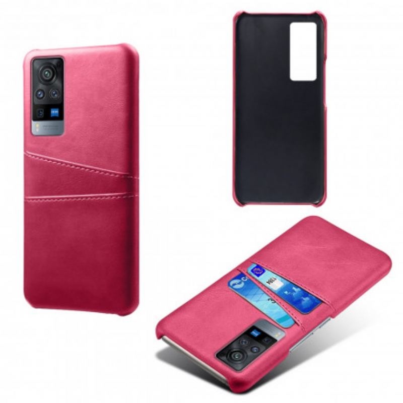 Coque Vivo X60 Pro Double Porte Cartes KSQ