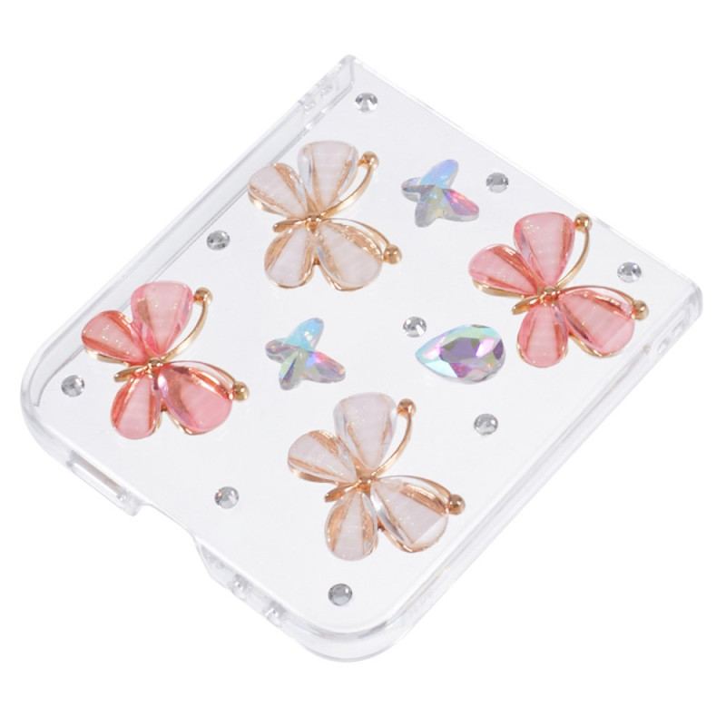 Coque Samsung Galaxy Z Flip 6 Décoration Strass