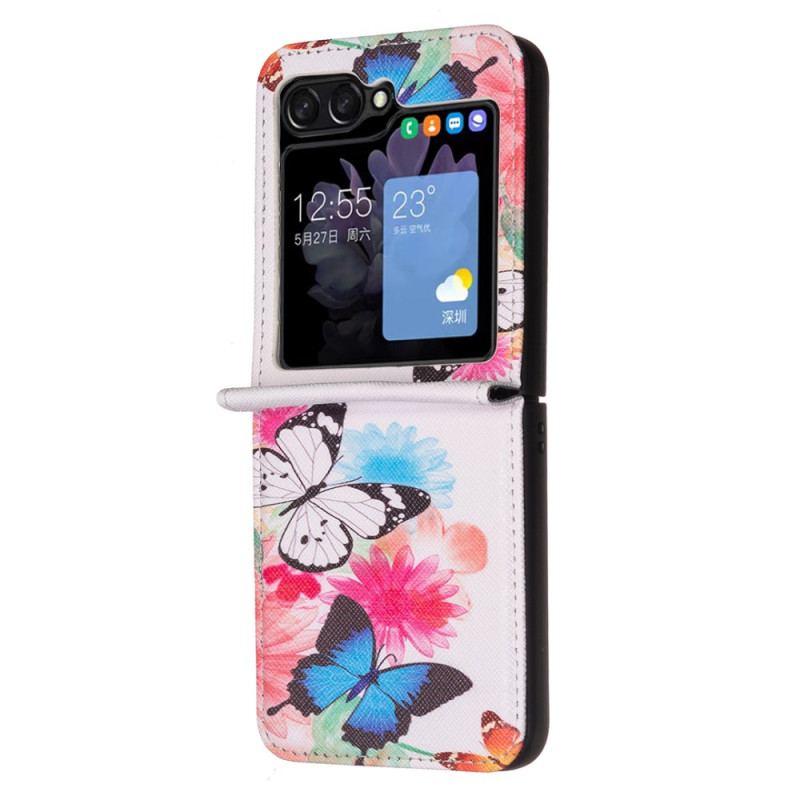 Coque Samsung Galaxy Z Flip 6 Deux Papillons