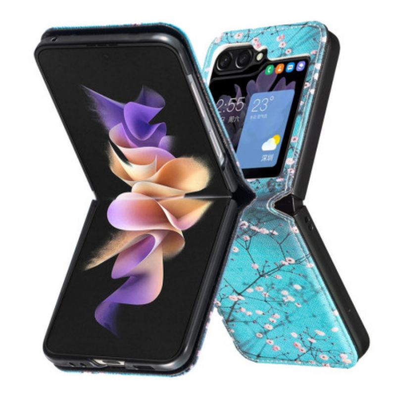 Coque Samsung Galaxy Z Flip 6 Fleurs de Prunier