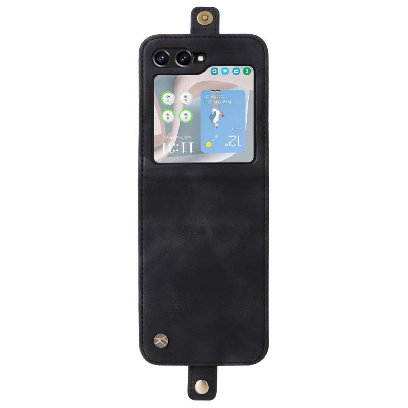 Coque Samsung Galaxy Z Flip 6 Porte-Cartes YIKATU