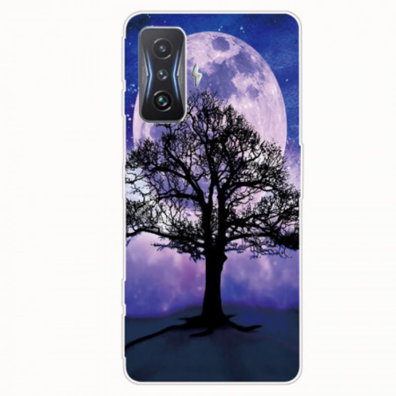 Coque Poco F4 GT Arbre et Lune