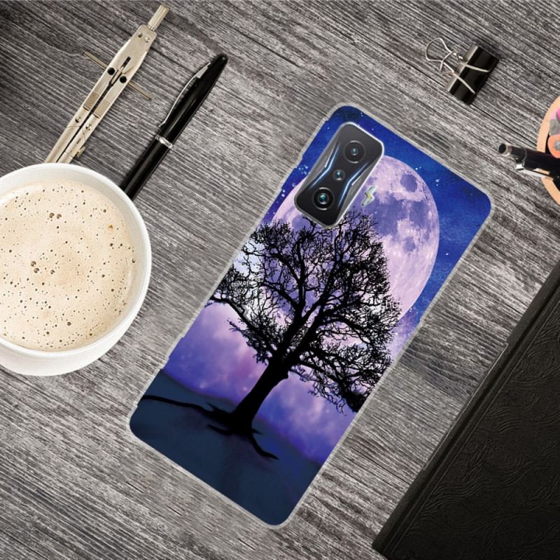 Coque Poco F4 GT Arbre et Lune