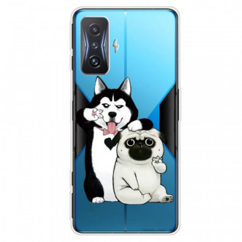 Coque Poco F4 GT Chien et Chat