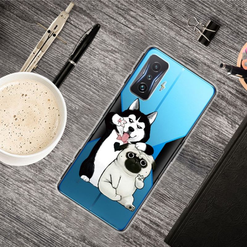 Coque Poco F4 GT Chien et Chat