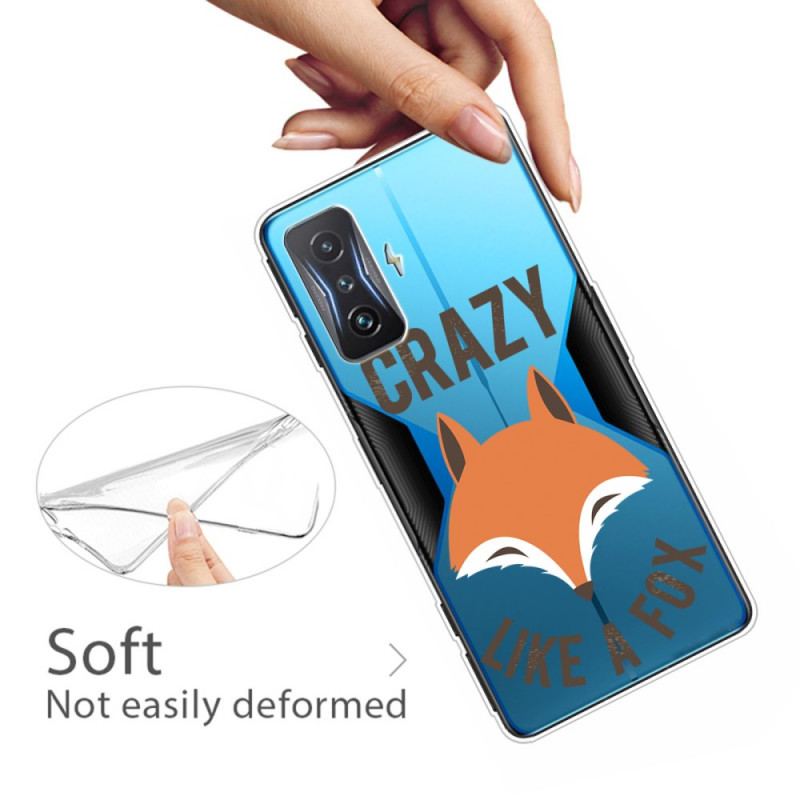 Coque Poco F4 GT Crazy Like a Fox