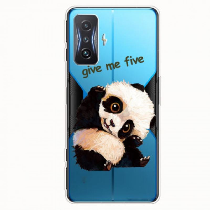 Coque Poco F4 GT Panda Give me Five