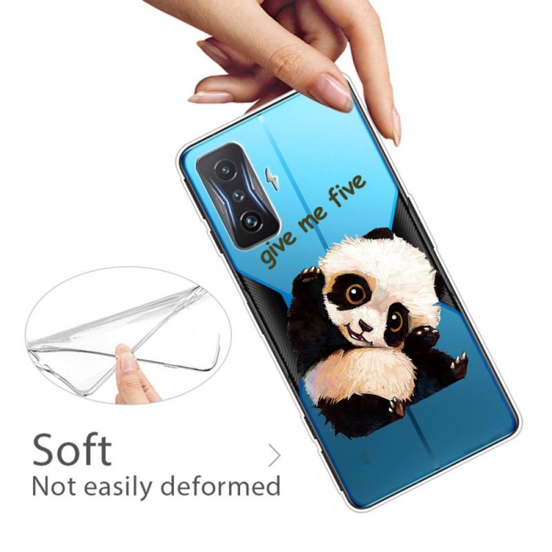 Coque Poco F4 GT Panda Give me Five