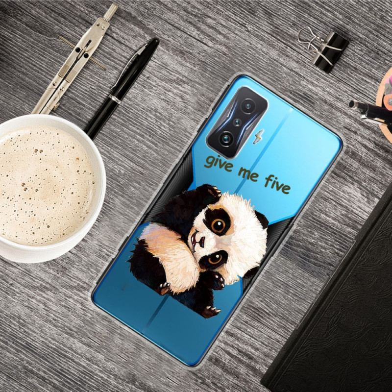 Coque Poco F4 GT Panda Give me Five