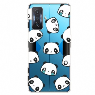 Coque Poco F4 GT Petits Pandas