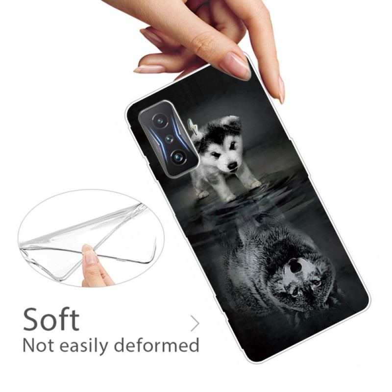 Coque Poco F4 GT Rêve de Chiot