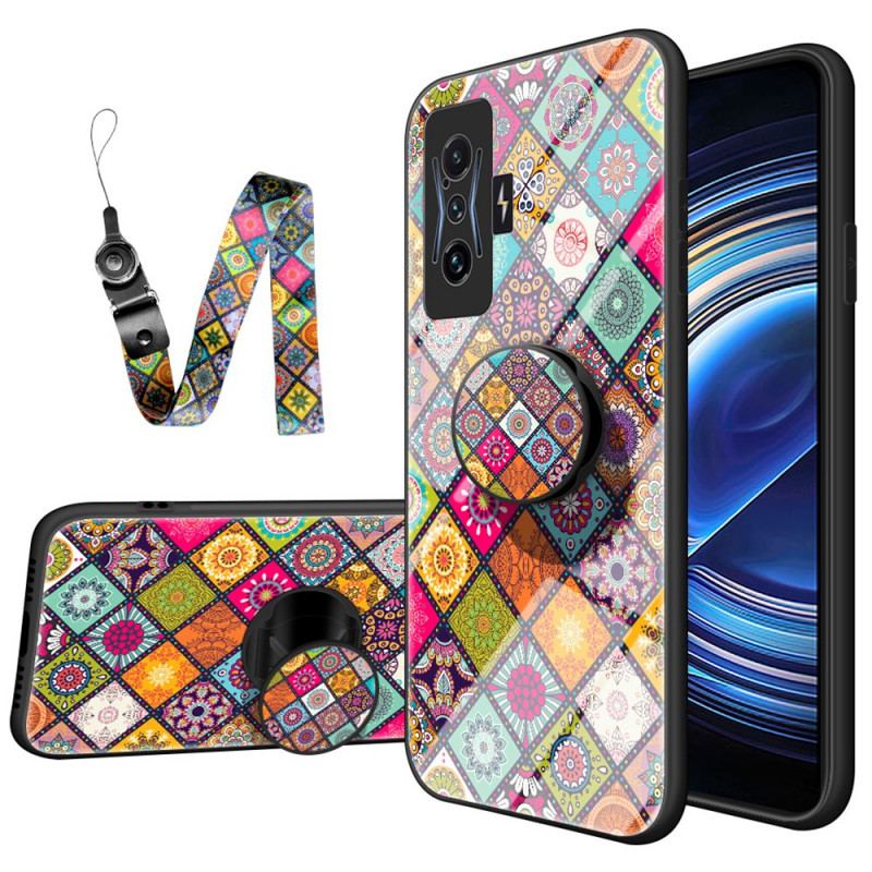 Coque Poco F4 GT Support Magnétique Patchwork